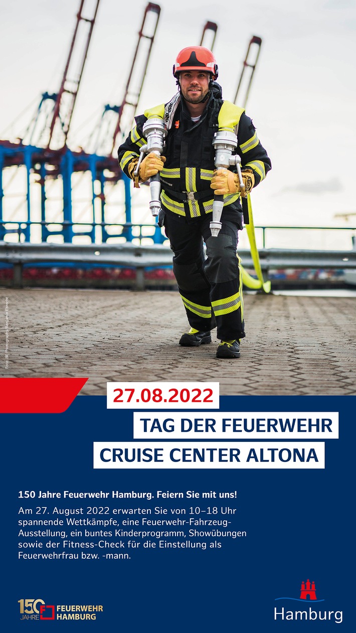 FW-HH: Feuerwehr Hamburg feiert den &quot;Tag der Feuerwehr&quot;