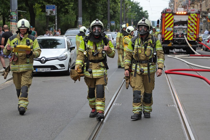 FW Dresden: Informationen zum Einsatzgeschehen der Feuerwehr Dresden vom 7. Juni 2023
